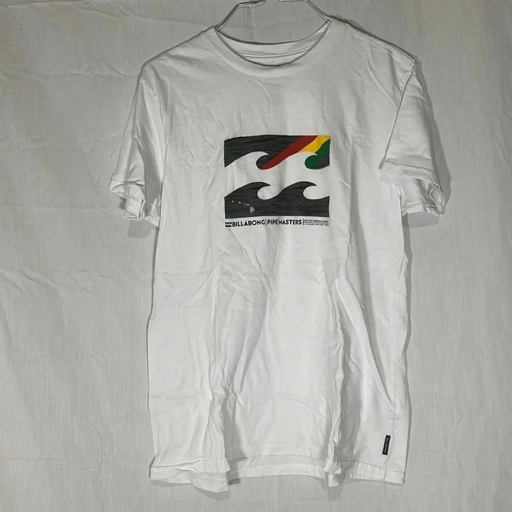 men’s white Billabong pipe masters 45th annual tshirt size small